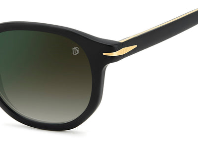 David Beckham DB1007/S Black/Grey Green Gradient Mirror #colour_black-grey-green-gradient-mirror