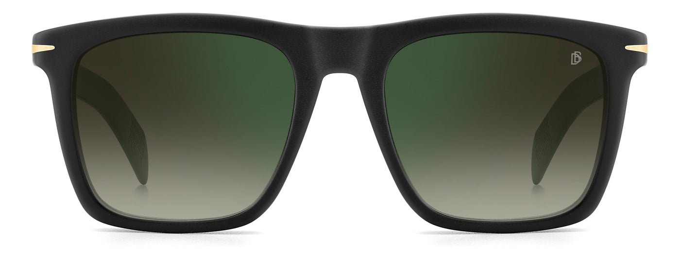 David Beckham DB7000/S Black/Green Shaded Gradient Mirror #colour_black-green-shaded-gradient-mirror