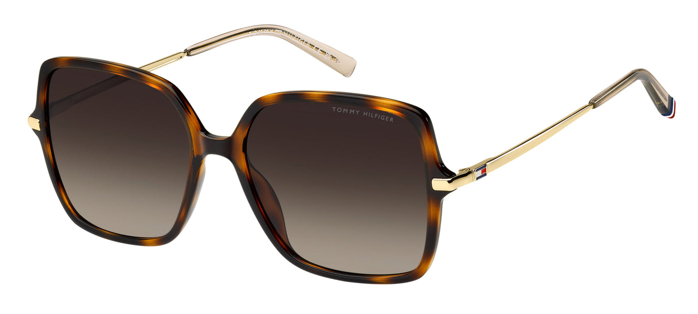 Tommy Hilfiger TH2220/S Havana/Brown Gradient #colour_havana-brown-gradient