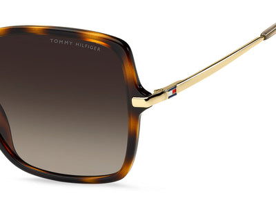 Tommy Hilfiger TH2220/S Havana/Brown Gradient #colour_havana-brown-gradient