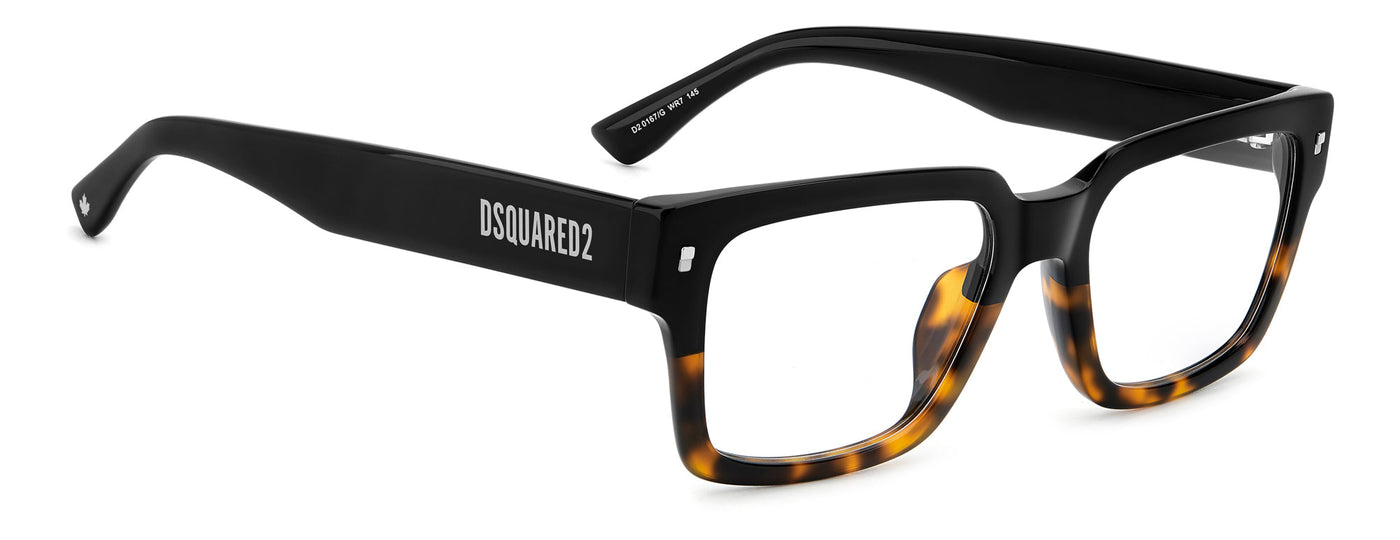 DSQUARED2 D2 0167/G Black-Havana #colour_black-havana