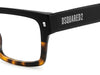 DSQUARED2 D2 0167/G Black-Havana #colour_black-havana