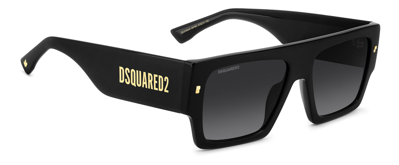 DSQUARED2 D2 0165/S Black/Dark Grey #colour_black-dark-grey