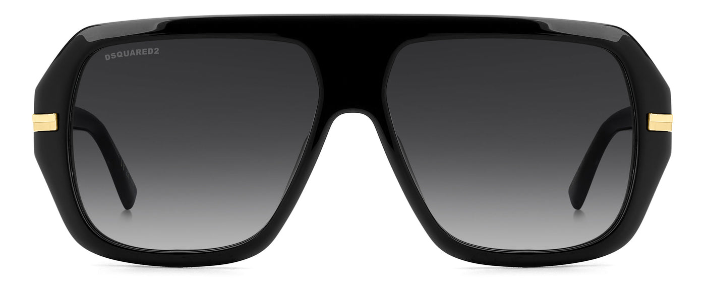 DSQUARED2 D2 0160/S Black/Dark Grey #colour_black-dark-grey