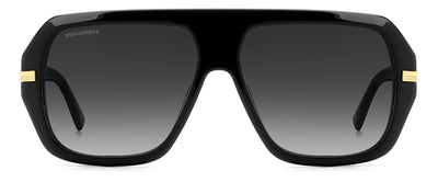 DSQUARED2 D2 0160/S Black/Dark Grey #colour_black-dark-grey