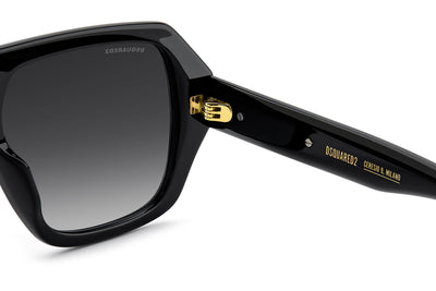 DSQUARED2 D2 0160/S Black/Dark Grey #colour_black-dark-grey