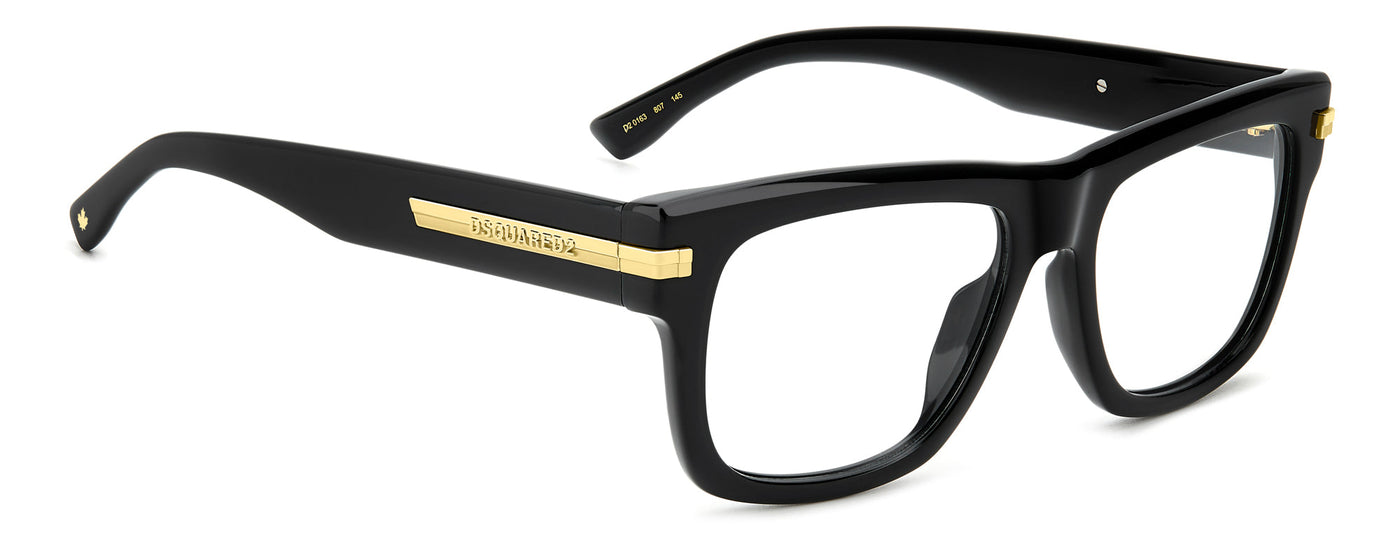 DSQUARED2 D2 0163 Black-Gold #colour_black-gold