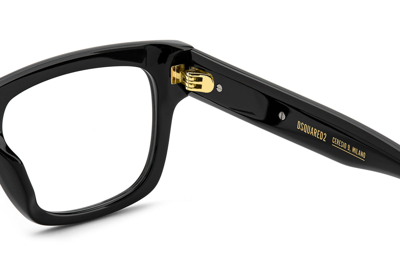 DSQUARED2 D2 0163 Black-Gold #colour_black-gold