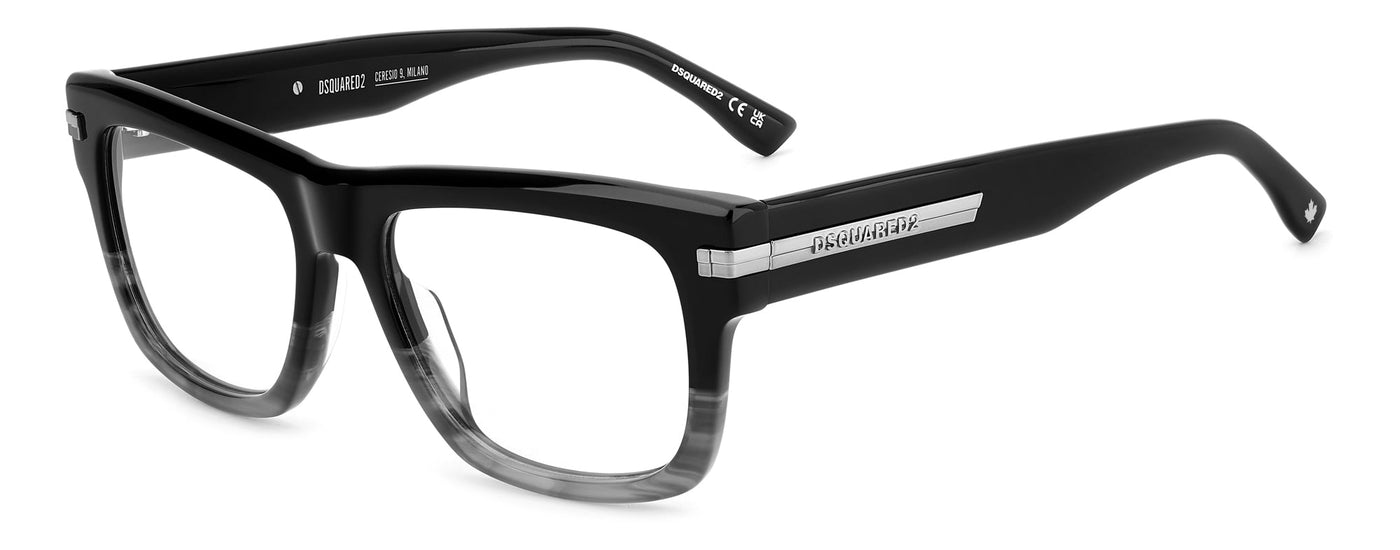 DSQUARED2 D2 0163 Black-Silver #colour_black-silver