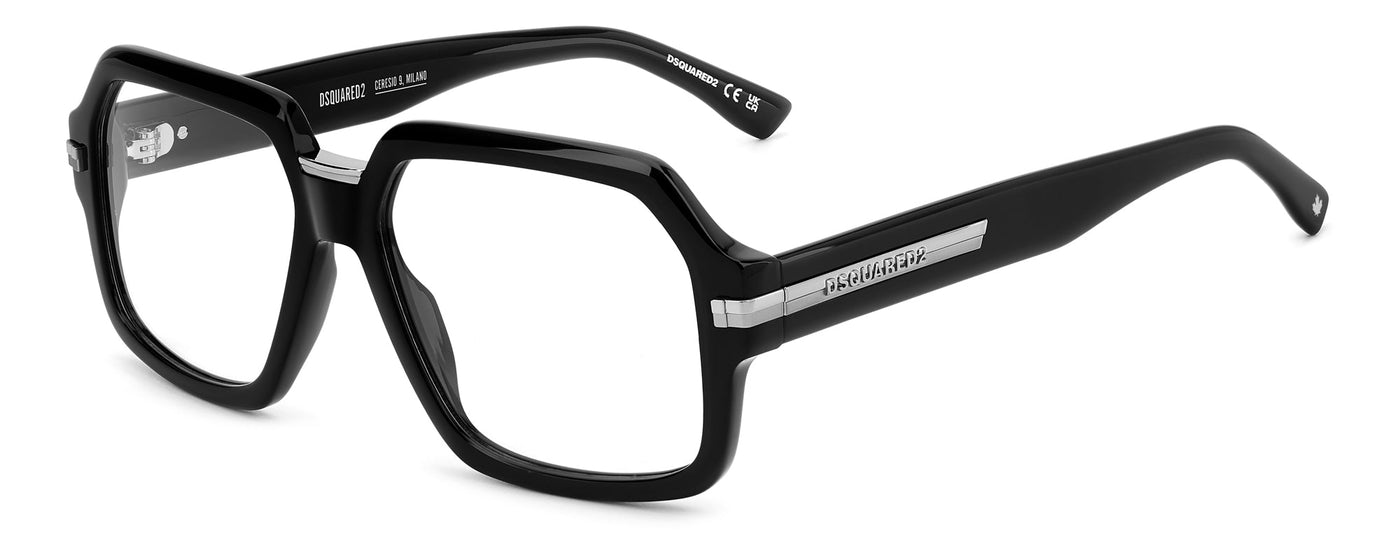 DSQUARED2 D2 0162 Black-Silver #colour_black-silver