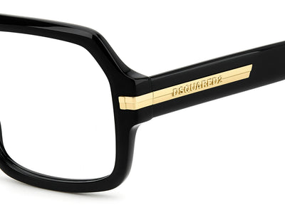 DSQUARED2 D2 0162 Black-Gold #colour_black-gold