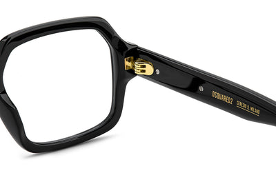 DSQUARED2 D2 0162 Black-Gold #colour_black-gold