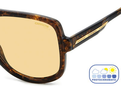 Carrera Victory C 10/S Havana/Yellow Photochromic #colour_havana-yellow-photochromic