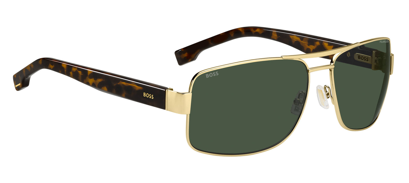 Boss 1761/S Gold/Green Polarised #colour_gold-green-polarised