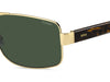 Boss 1761/S Gold/Green Polarised #colour_gold-green-polarised