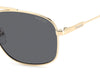 Polaroid PLD 6235/S/X Gold/Grey Polarised #colour_gold-grey-polarised