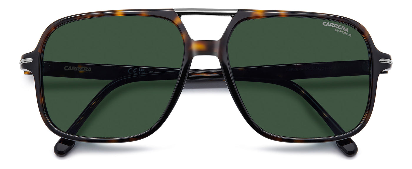 Carrera 350/S Havana/Green #colour_havana-green