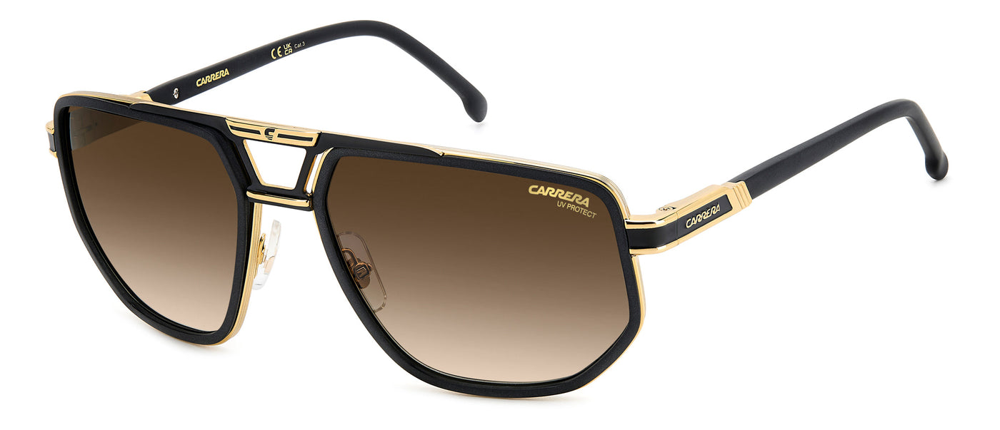 Carrera 1072/S Black/Black Brown Green Gradient #colour_black-black-brown-green-gradient