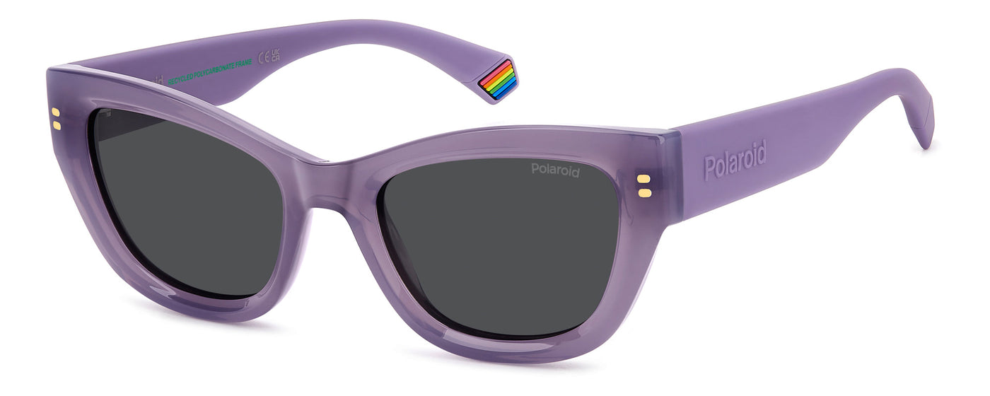 Polaroid PLD 6237/S/X Violet/Grey Polarised #colour_violet-grey-polarised