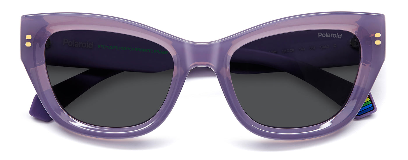 Polaroid PLD 6237/S/X Violet/Grey Polarised #colour_violet-grey-polarised