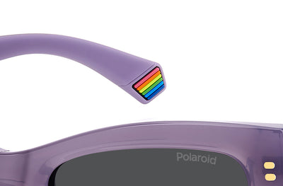 Polaroid PLD 6237/S/X Violet/Grey Polarised #colour_violet-grey-polarised