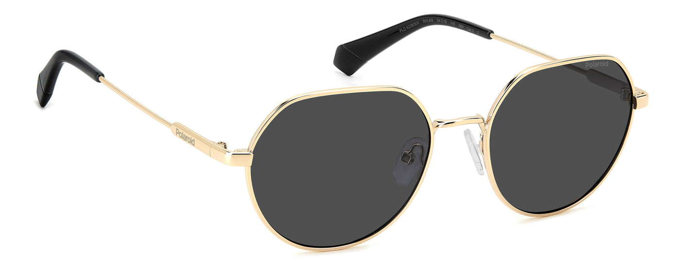 Polaroid PLD 6236/S/X Gold/Grey Polarised #colour_gold-grey-polarised