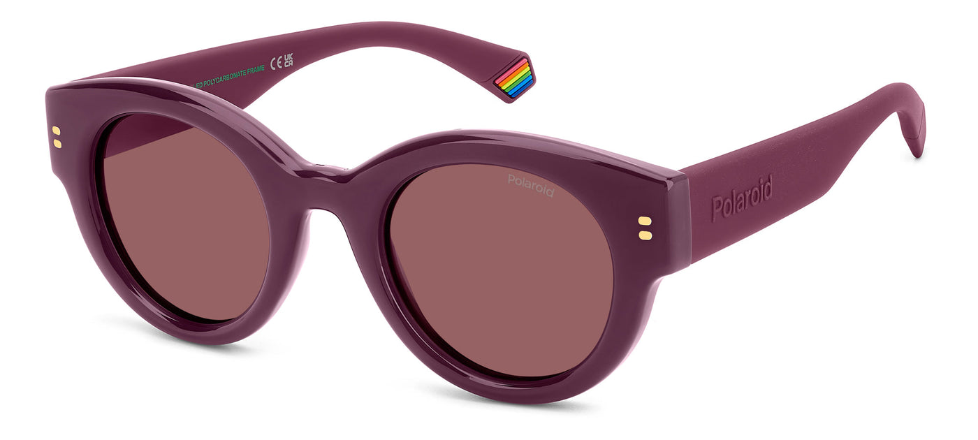 Polaroid PLD 6240/S/X Red/Violet Polarised #colour_red-violet-polarised