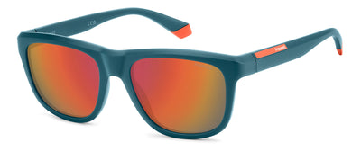 Polaroid PLD 2163/S Blue/Red Multilayer Polarised #colour_blue-red-multilayer-polarised