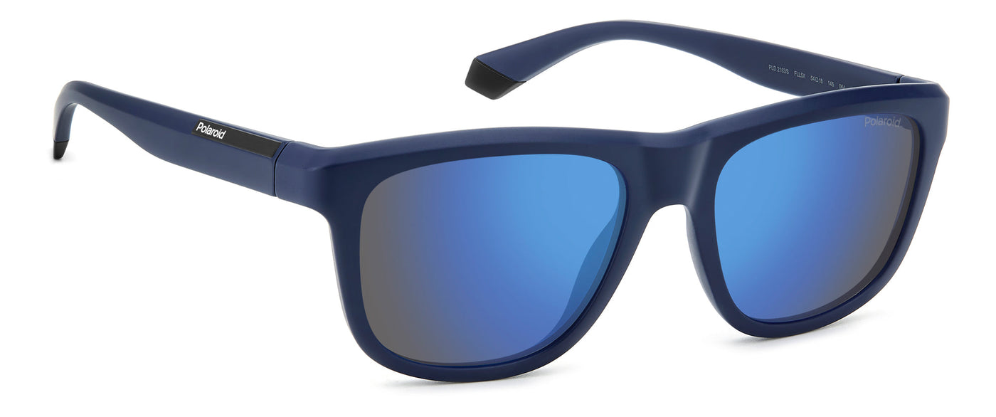 Polaroid PLD 2163/S Blue/Blue Mirror Polarised #colour_blue-blue-mirror-polarised