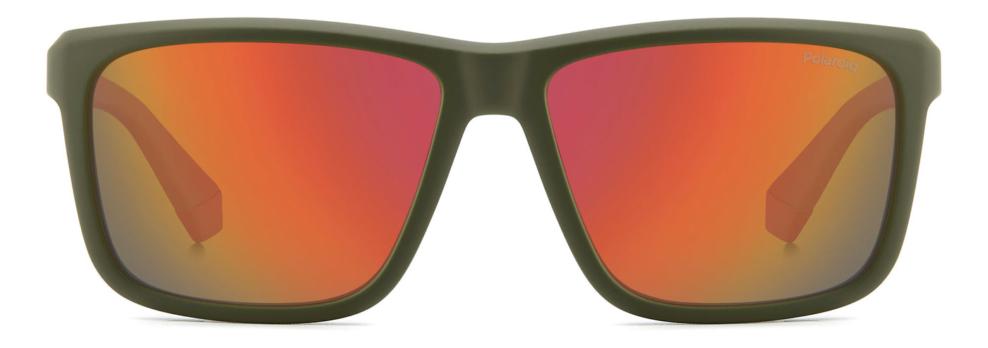 Polaroid PLD 2164/S Green/Red Multilayer Polarised #colour_green-red-multilayer-polarised