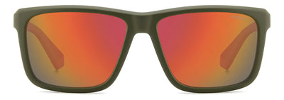 Polaroid PLD 2164/S Green/Red Multilayer Polarised #colour_green-red-multilayer-polarised