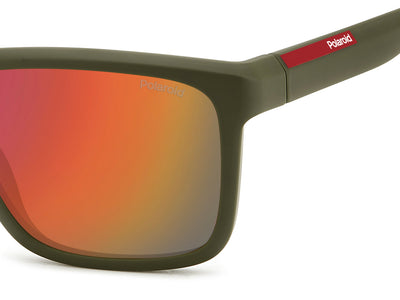 Polaroid PLD 2164/S Green/Red Multilayer Polarised #colour_green-red-multilayer-polarised