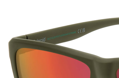 Polaroid PLD 2164/S Green/Red Multilayer Polarised #colour_green-red-multilayer-polarised