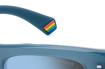 Polaroid PLD 6238/S/X Azure/Blue Mirror Polarised #colour_azure-blue-mirror-polarised