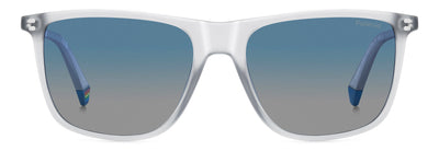 Polaroid PLD 6232/S Crystal/Blue Gradient Polarised #colour_crystal-blue-gradient-polarised