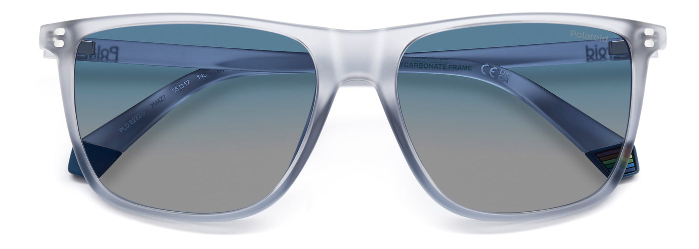 Polaroid PLD 6232/S Crystal/Blue Gradient Polarised #colour_crystal-blue-gradient-polarised