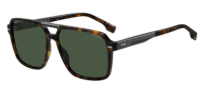 Boss 1766/S Havana/Green Polarised #colour_havana-green-polarised