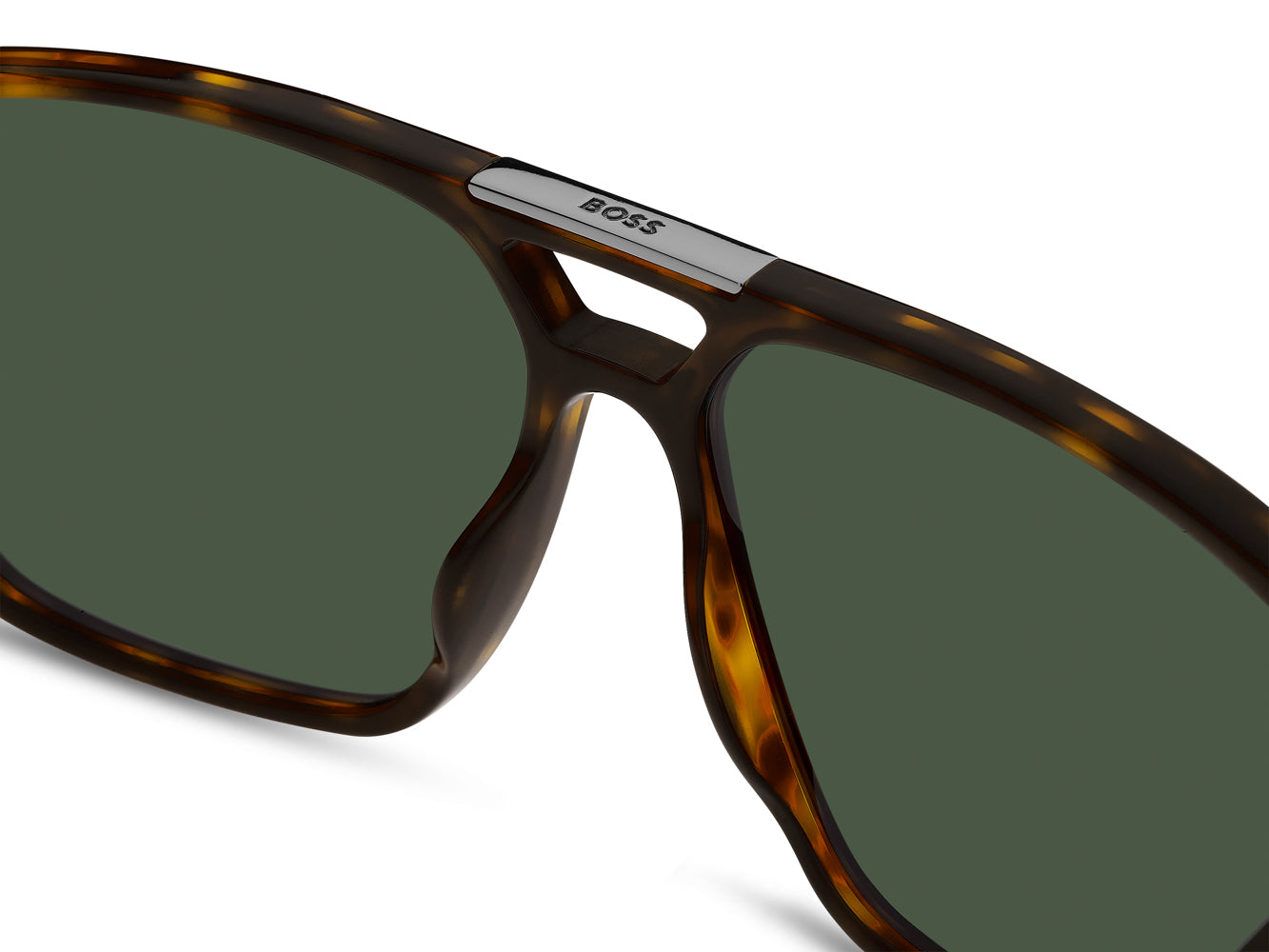 Boss 1766/S Havana/Green Polarised #colour_havana-green-polarised