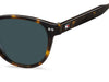 Tommy Hilfiger TH2186/S Havana/Blue #colour_havana-blue