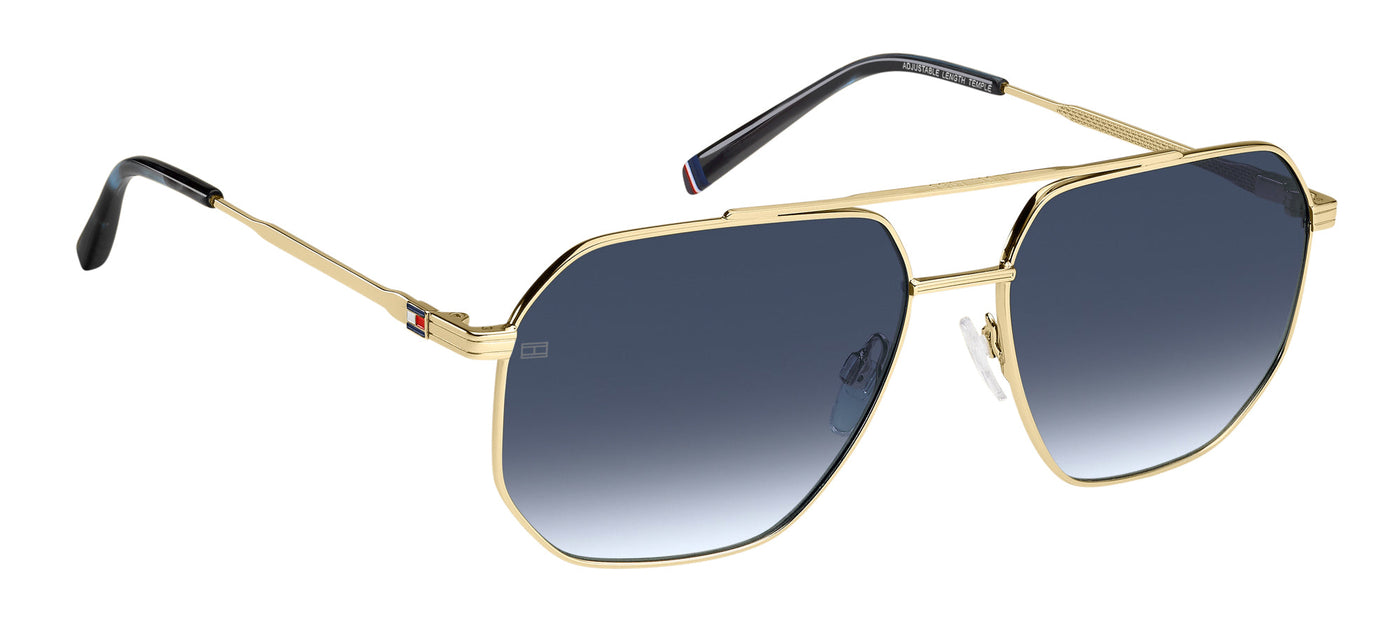 Tommy Hilfiger TH2191/S Gold/Dark Blue Gradient #colour_gold-dark-blue-gradient