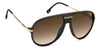 Carrera C Sport 06/S Black/Black Brown Green Gradient #colour_black-black-brown-green-gradient