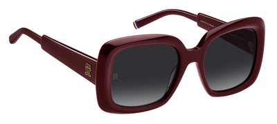 Tommy Hilfiger TH2208/S Burgundy/Dark Grey Gradient #colour_burgundy-dark-grey-gradient