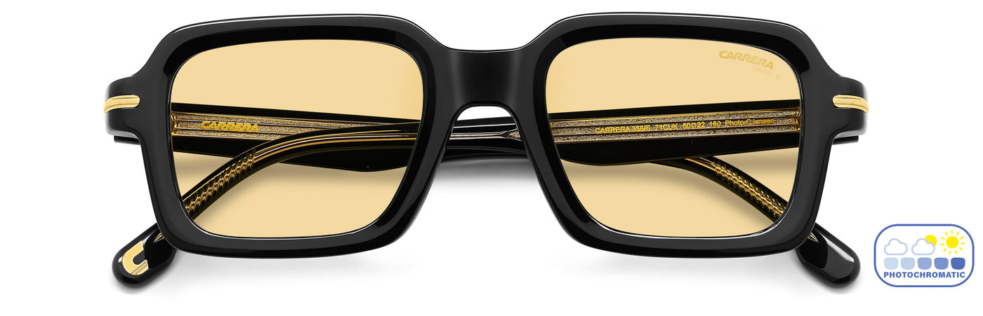 Carrera 358/S Black/Yellow Photochromic #colour_black-yellow-photochromic