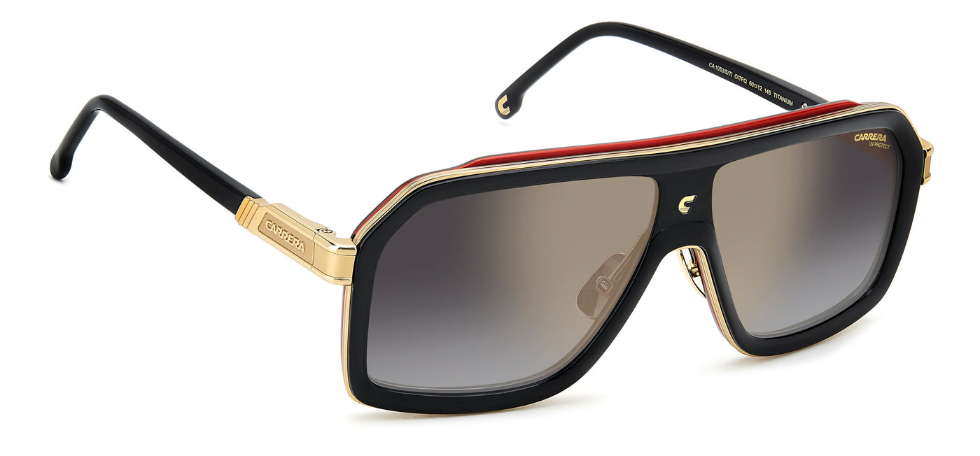 Carrera CA 1053/S/TI Black/Grey Gold Mirror #colour_black-grey-gold-mirror