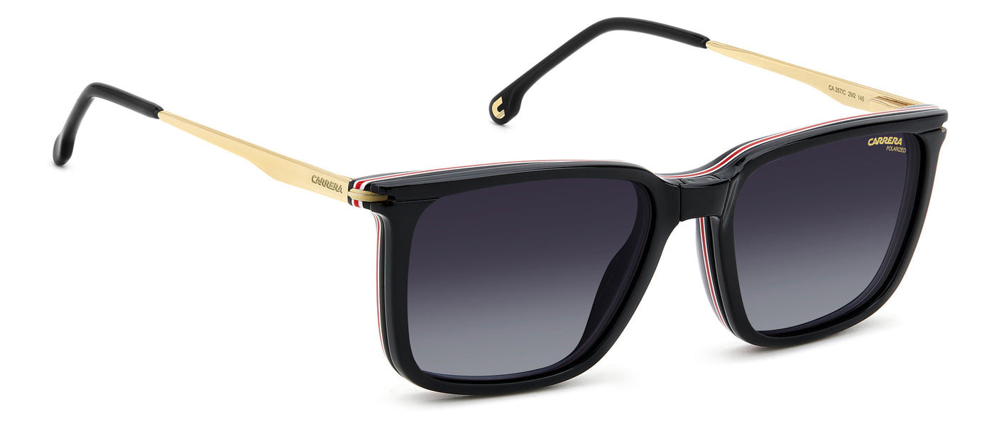 Carrera CA 357/C Black/Grey Gold Polarised #colour_black-grey-gold-polarised