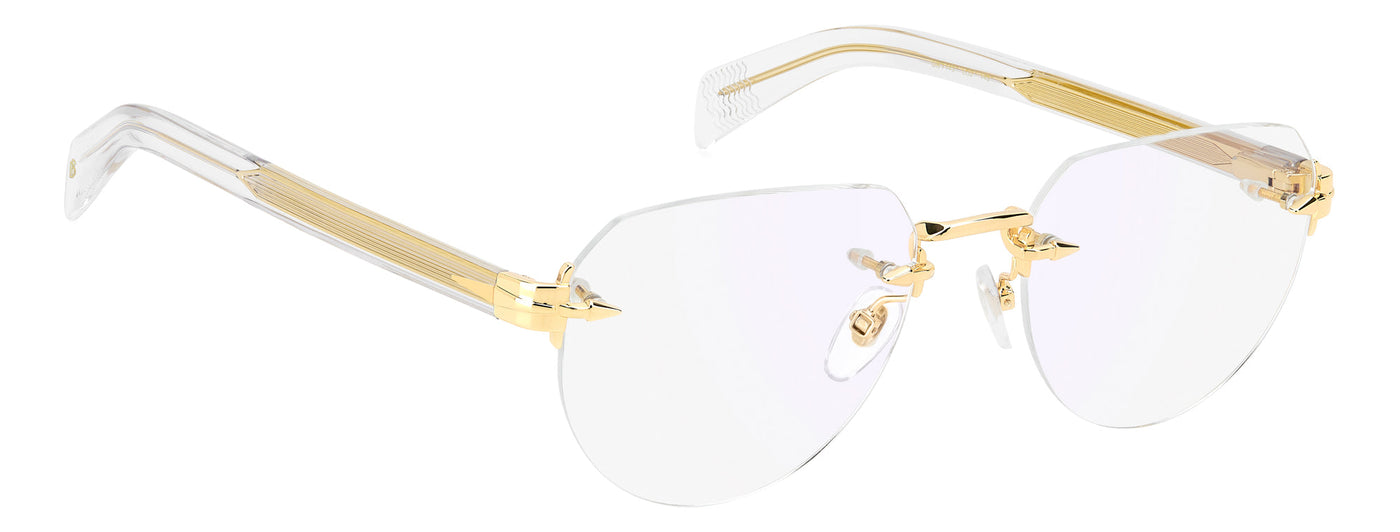 David Beckham DB7145 Gold-Crystal #colour_gold-crystal