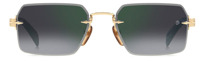 David Beckham DB7109/S Gold/Grey Shaded Green Gradient Mirror #colour_gold-grey-shaded-green-gradient-mirror