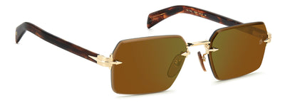 David Beckham DB7109/S Gold/Green Mirror #colour_gold-green-mirror