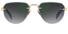 David Beckham DB7144/S Gold/Grey Shaded Green Gradient Mirror #colour_gold-grey-shaded-green-gradient-mirror