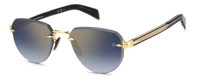 David Beckham DB7144/S Gold/Blue Shaded Gold Gradient Mirror #colour_gold-blue-shaded-gold-gradient-mirror